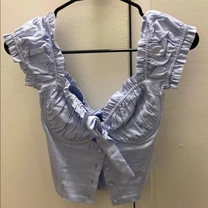 Princess Polly Blue Top